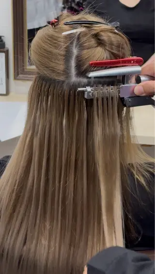 ロング 髪質改善ストレートo rメンズスタイル今岡のヘアスタイル