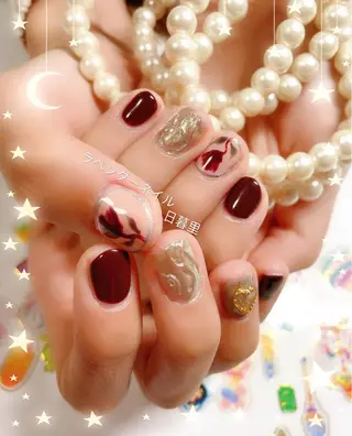 ネイル ラベンダー💖日暮里 ルル💖ネイルのネイルデザイン