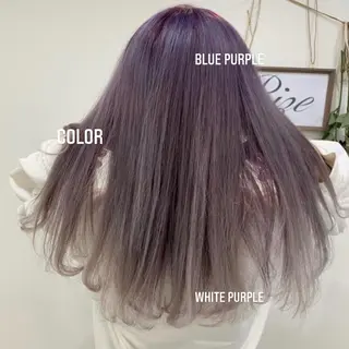 セミロング カラー エクステ🩵ブリーチ 韓国ヘア🩵KAEのヘアスタイル