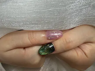 セミロング shandy nailのネイルデザイン