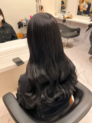 ロング カラー 💖札幌カラー 指名No.1💖玲奈のヘアスタイル