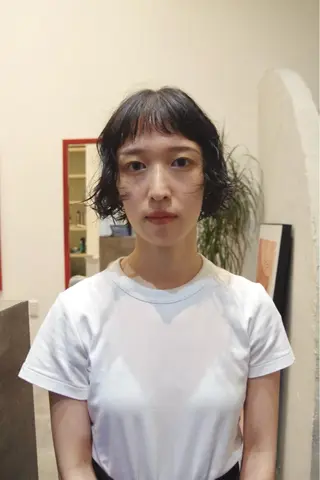 ショート パーマ ショート& パーマ　坂本のヘアスタイル