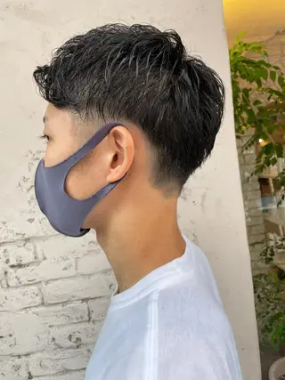 メンズ 柳内 崚平のヘアスタイル