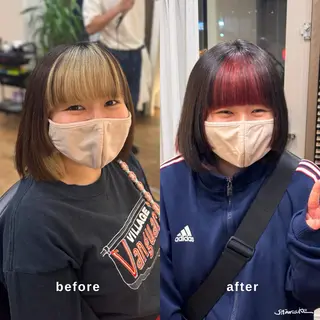 ショート カラー しんのすけ /モデルさん募集中のヘアスタイル