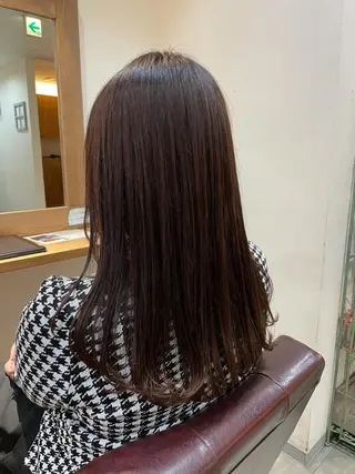 ロング 福田 ジュンキのヘアスタイル