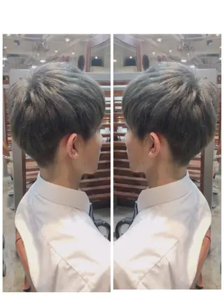 カラー メンズ 品田 真里のヘアスタイル