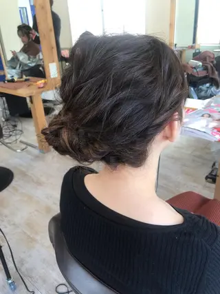 セミロング カラー Rayt hair レイトヘアーのヘアスタイル
