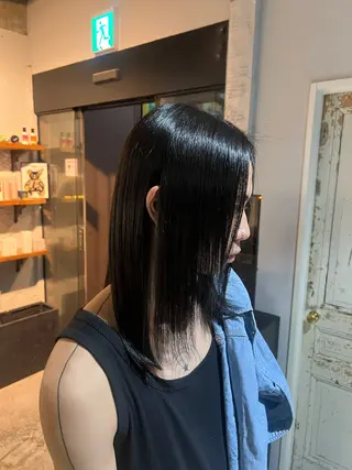 セミロング 森田 琴心のヘアスタイル