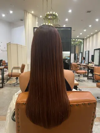 ロング ヘッドスパ/縮毛矯正 /横山陸人のヘアスタイル