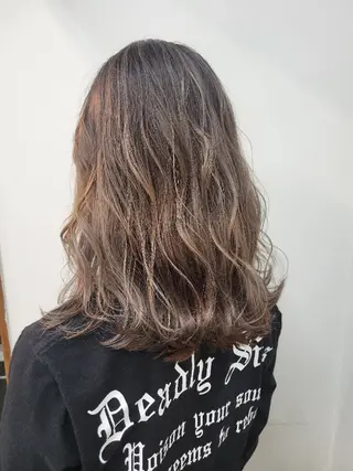 ミディアム カラー ダブルカラーモデル☆ SHUNYAのヘアスタイル