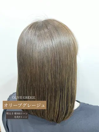 ミディアム カラー ⌇🌹透明感カラー 🌹ᴍᴇɢᴜᴍɪ ⌇のヘアスタイル