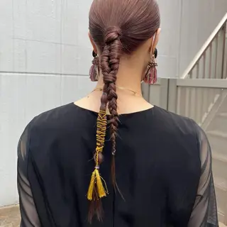 ロング ヘアアレンジ 垢抜けhair / 似合わせ診断🌞スズのその他イメージ