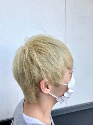 カラー メンズ 滝沢 智希のヘアスタイル