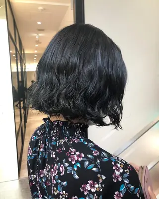 ミディアム カラー パーマ ヘアアレンジ メンズ キッズ stylist 🌸 kana.のヘアスタイル