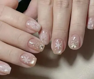 ネイル By moonネイル 🌷ワンホン/韓国風のネイルデザイン