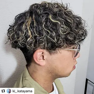 ミディアム カラー メンズ 🩷Eny terrace🩷のヘアスタイル