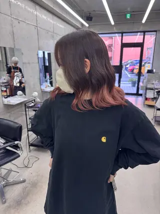 カラー Asami/名古屋/ ハイトーン/デザインのヘアスタイル