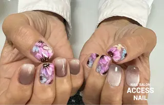ネイル access nailのネイルデザイン