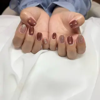 ネイル パラジェルネイル 大人可愛/シンプルのネイルデザイン