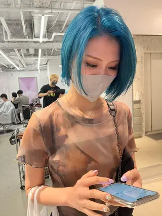 ショート カラー 【代表】 辻龍樹のヘアスタイル