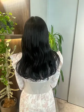 ロング ハイトーン/透明感 yuinaのヘアスタイル