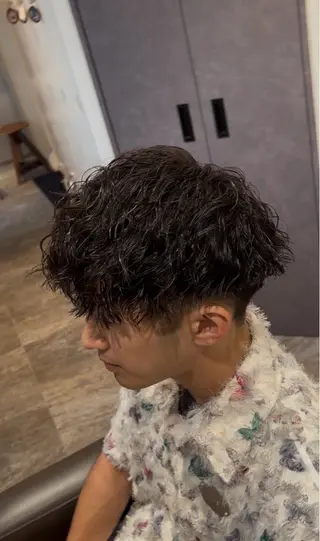 パーマ メンズ 💈メンズパーマ特化 金子温貴💈のヘアスタイル