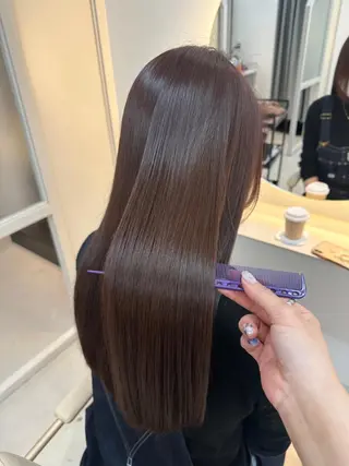 ロング 鹿毛 裕一郎のヘアスタイル