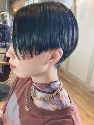 ショート タカツド ユウキのヘアスタイル
