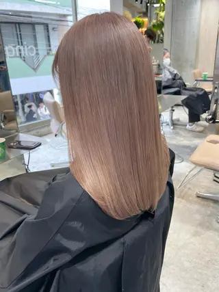 セミロング ボブカット 💎坪谷のヘアスタイル