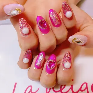 ネイル La neige* yuki 🐩🌙のネイルデザイン