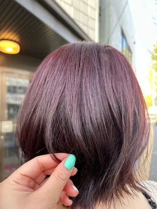 ミディアム ORe'S HAIR BE　GLaDまなみのヘアスタイル