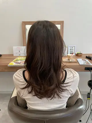ロング やまこし 美裕樹のヘアスタイル