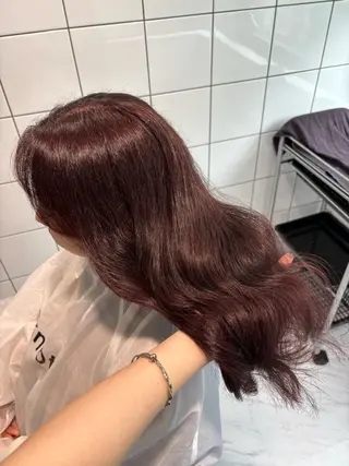 ロング カラー 表参道♡暗髪♡ 艶カラー♡アユミのヘアスタイル