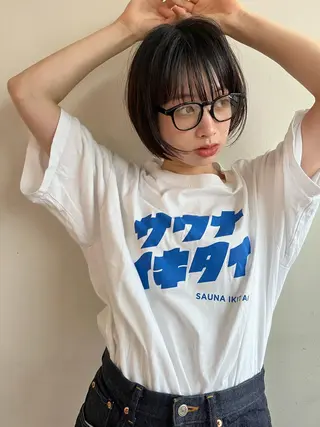 ショート ELENA所属・ナチュラルなショート 北本空河のヘアスタイル