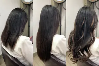 ロング プルエクステ界隈 ハイトーン/カツオ✨のヘアスタイル