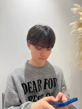 ショート パーマ メンズ 桜新町メンズ特化| ユウダイのヘアスタイル