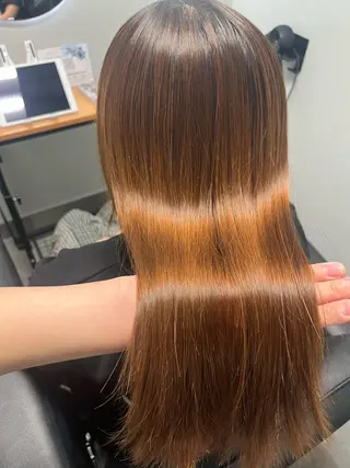 セミロング 仙台/艶髪/ レイヤー/ゆうか♡のヘアスタイル