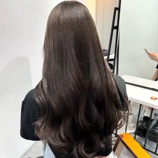 ロング カラー ヘアアレンジ ブリーチなしカラー /新百合ヶ丘/安形翔のヘアスタイル