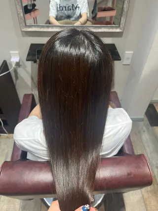 ロング カラー 艶カラー/メンズ パーマ/いくののヘアスタイル