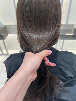 ロング カラー BiBi 武田 あやのヘアスタイル
