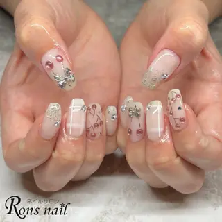 ネイル Ron's nail 笹岡のネイルデザイン