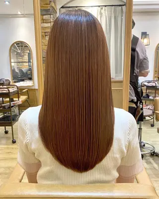ロング 千 田のヘアスタイル