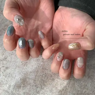 ネイル AERA nail shino🐱⸝꙳のネイルデザイン