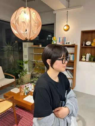 ショート 藤原 あかりのヘアスタイル