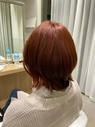ミディアム カラー 🥀似合わせ🥀 柔らかカラー・タイトのヘアスタイル