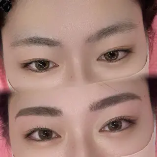 アイブロウ HOLOGRAM EYELASHのマツエク・マツパデザイン