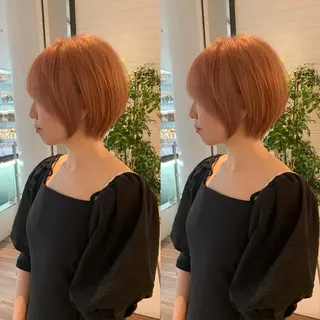 ショート カラー パーマ ヘアアレンジ メンズ キッズ ネイル マツエク・マツパ アイブロウ _WHITE所属・石川直樹 似合わせカット✨のヘアスタイル