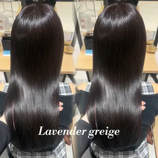 セミロング カラー FUKA 🎀🩶のヘアスタイル