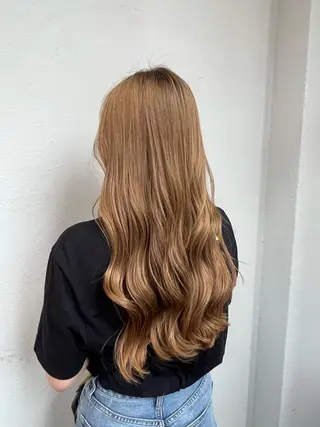 ロング ete カイエダのヘアスタイル