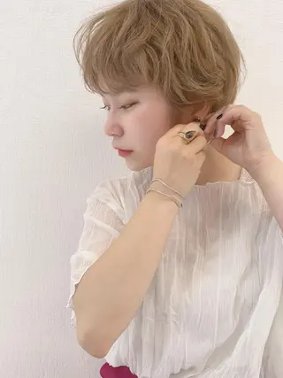 ショート はるやま せりなのヘアスタイル